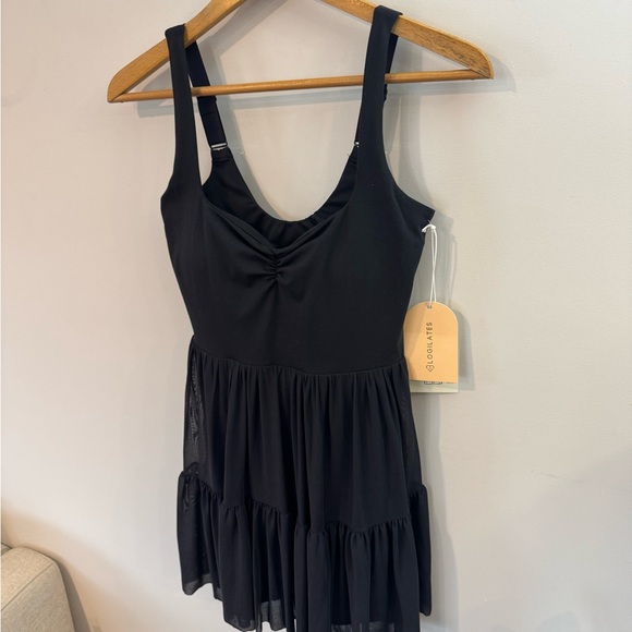 Blogilates Women's Sweetheart Ballerina Dress, Black, Sz Small, NWT - Picture 7 of 13